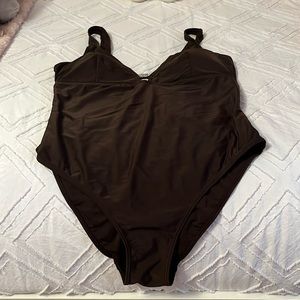 Brown bathing suit